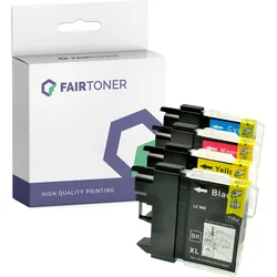 4er Multipack Set Kompatibel für Brother DCP-J 315 W (LC-985) Druckerpatronen