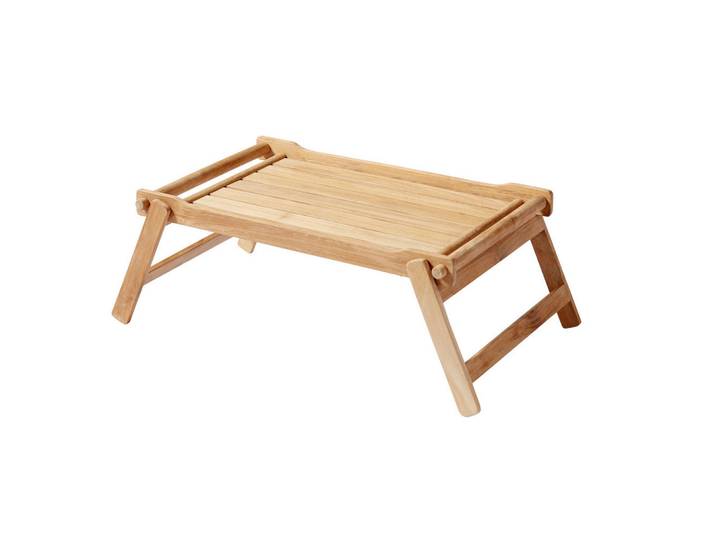 Livetastic Serviertablett, Naturfarben, Teakfarben, Holz, Teakholz, vollmassiv, rechteckig, 58x23x36 cm, Geschirr, Tischkultur & Serviergeschirr, Tabletts