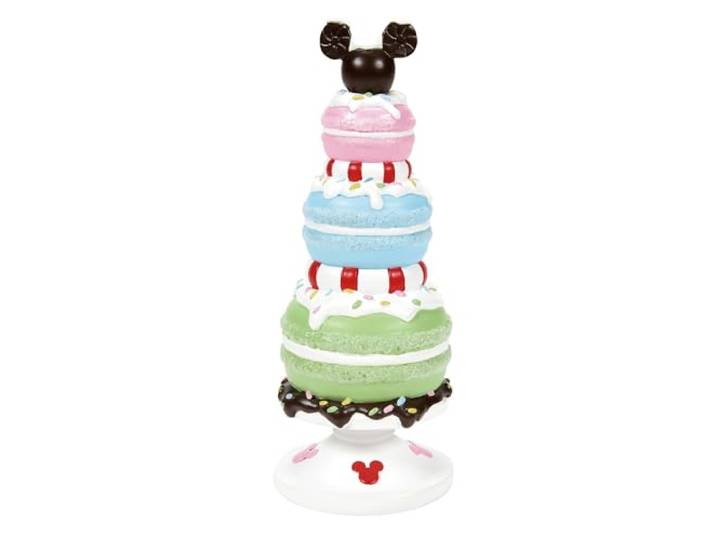 Department 56 Disney Village Accessoires Mickey Mouse Merry Macaron Tree Figurine, 6.1 Inch, Multicolor