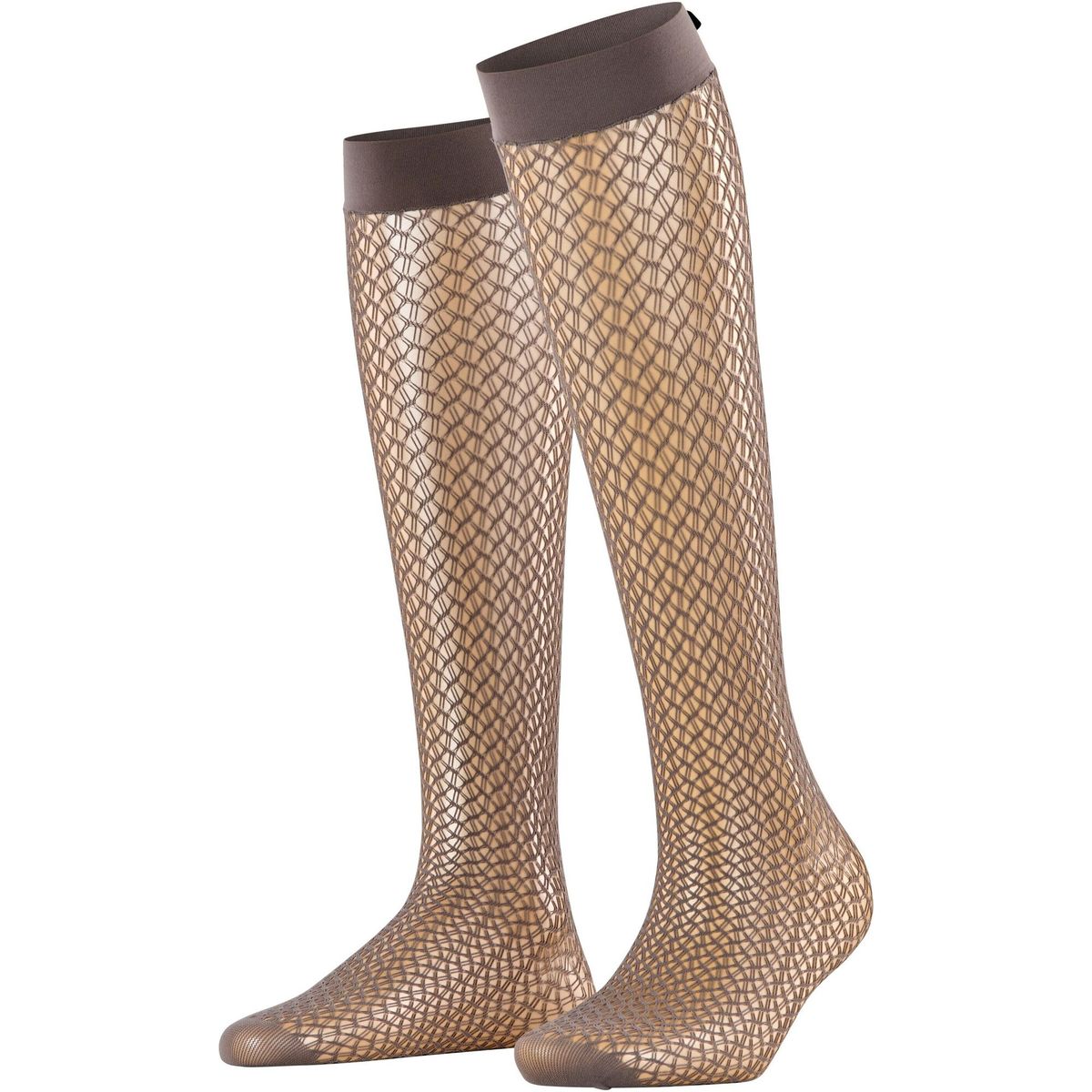 Falke Miss Ribbon Damen Kniestrümpfe iron (3274) 39-42 41877-3274-39-42
