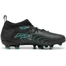 PUMA Kinder Fussball-Rasenschuhe FUTURE 9 MATCH FGAG Jr, Größe 38 in Schwarz Schwarz
