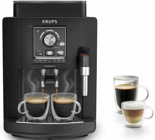 Expresso Broyeur Krups  Serenity Ea4008e0 - Noir  - MaxiCoffee