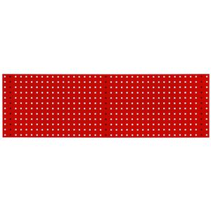 ADB Werkzeugwand 23034, rot, aus Metall, Lochung 10 x 10 mm, 148,2 x 45,6 cm