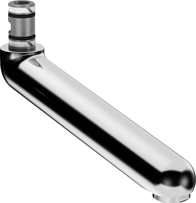 Hansa Auslauf 02692000 chrom, 161 mm