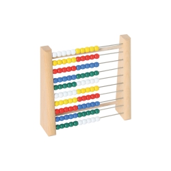 Bartl Rechenrahmen mit 100 bunten Perlen 244405