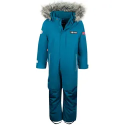 Trollkids, Jungen, Skijacke, Kid's Kirkenes Snowsuit (140), Blau