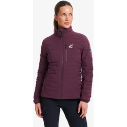 Flex Stretch Down Jacket Damen Winetasting, Größe:L - Winterjacken - Lila