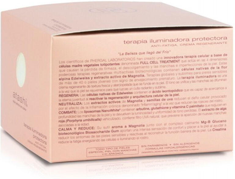 Atashi Cellular Perfection Skin Sublime terapia iluminadora protectora 50 ml