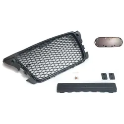 Passend für Audi A3 8P 8PA SPORTBACK Wabengrill mit Emblemhalter und mit PDC 08-13