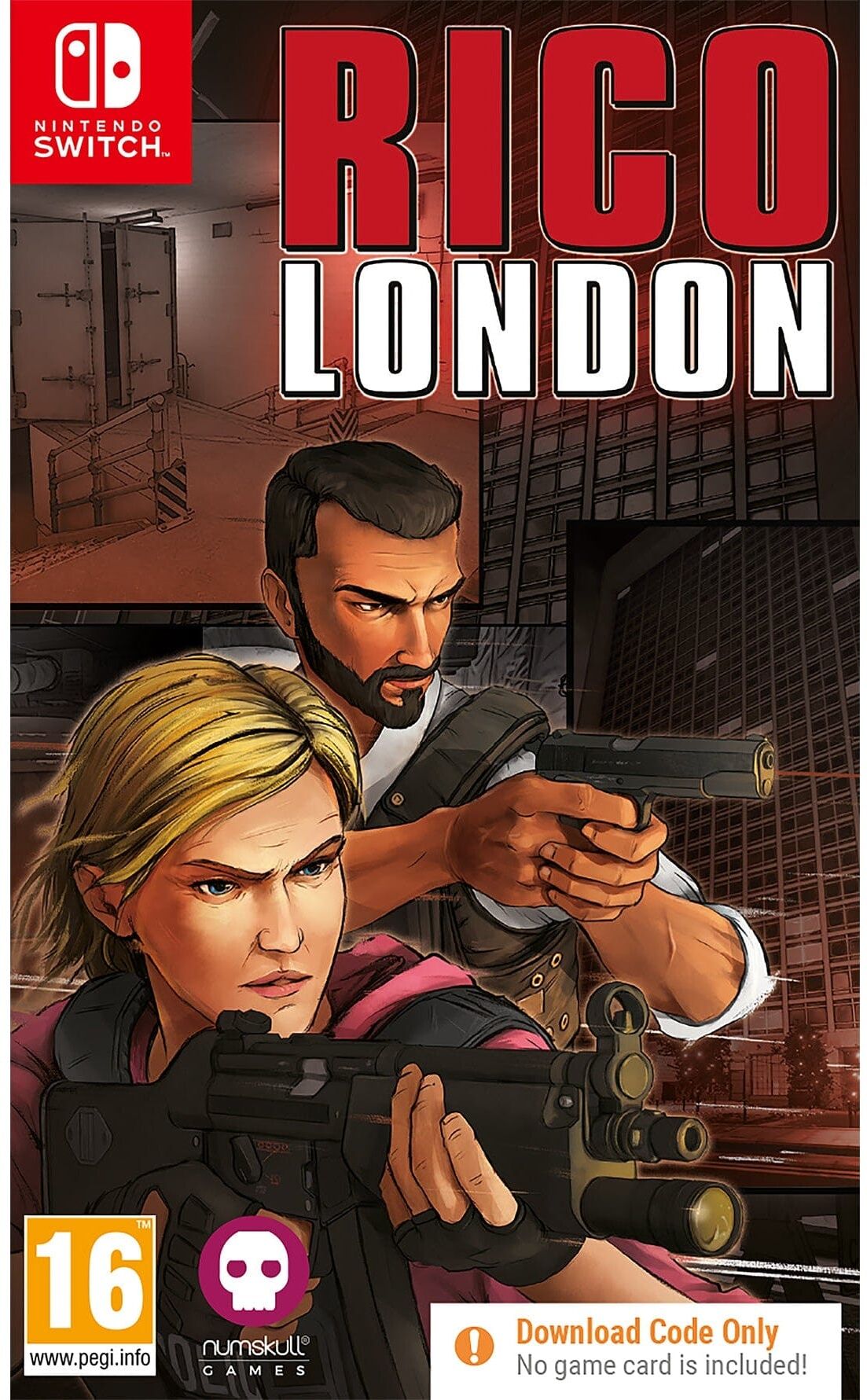 NUMSKULL GAMES LTD RICO London - Nintendo Switch Code in Box (Code in Box) - First-Person Shooter Game