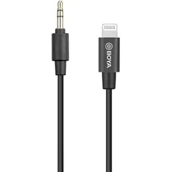 Boya BY-K1 3.5mm TRRS zu Lightning Adapterkabel