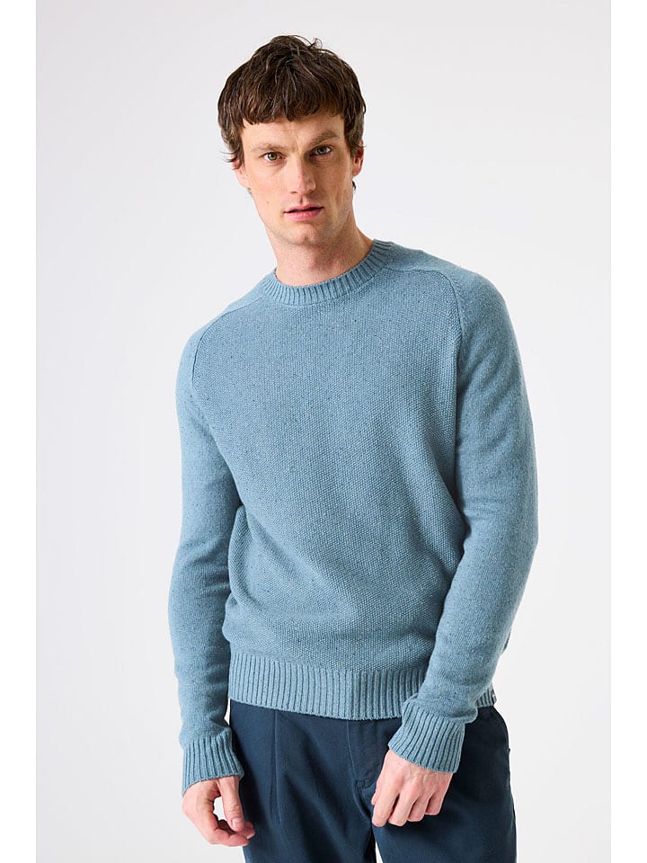 Garcia Pullover in Hellblau - M