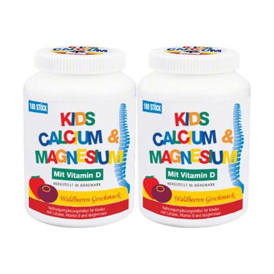 Kids Calcium & Magnesium x2 2x180 St Kautabletten