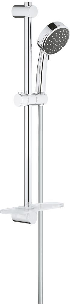Grohe Vitalio Comfort Select 100 set de douche 26398000 chromé , barre de douche 600mm, 801
