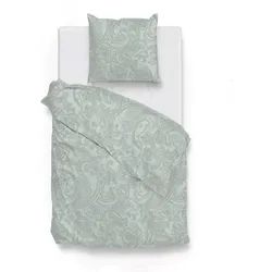 Bettwäsche PAISLEY DI LINO (BL 135x200 cm) - türkis - BL 135x200 cm