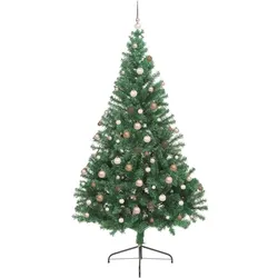 vidaXL, Weihnachtsbaum, Weihnachtsbaum Dekoration (240 cm)