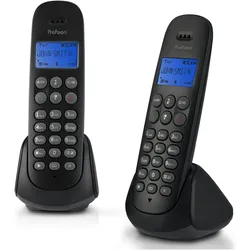 Profoon PDX-320, Telefon, Schwarz