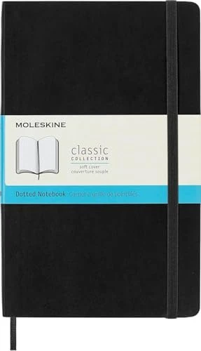 MOLESKINE L - Notizbuch mit weichem Einband - gepunktet - schwarz