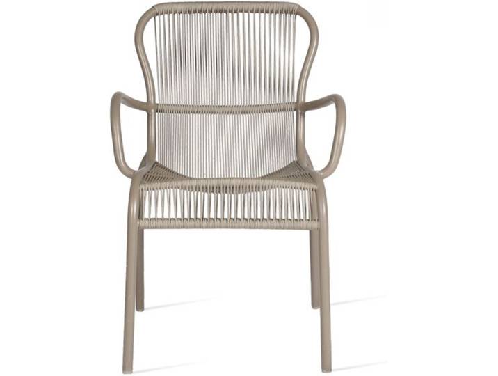 Sitzmöbel Loop Vincent Sheppard taupe grau, 59x87x57 cm
