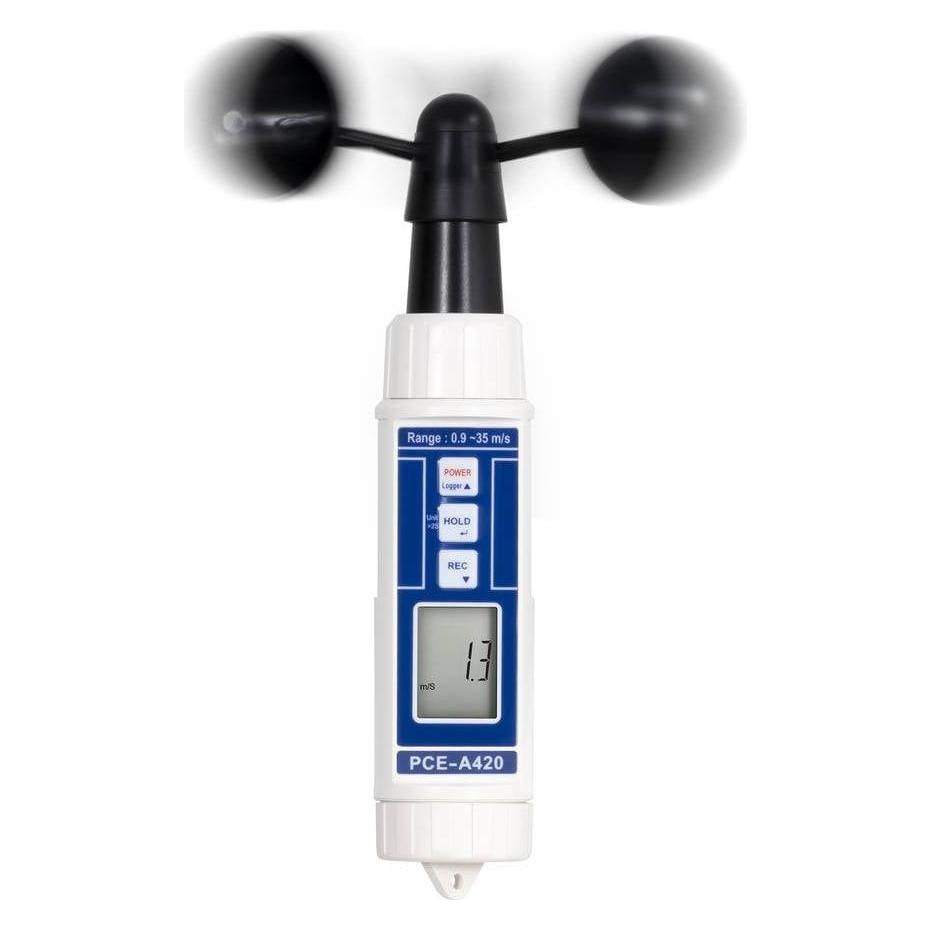 PCE Instruments PCE-A 420 Anemometer 0.9 bis 35 m/s (PCE-A 420)