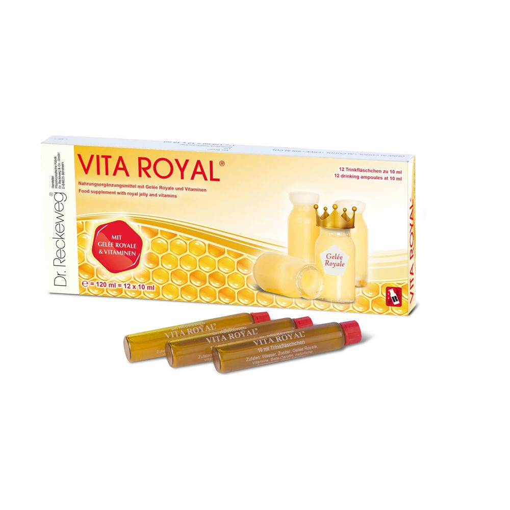 Vita Royal Portionsflaschen 12x10 ml Trinkampullen
