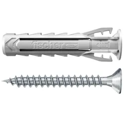 FISCHER Dübel SX Plus 8x40 S Spreizdübel Ø8x40mm Dübel SX Plus 8