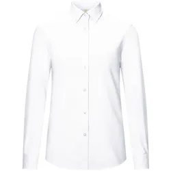 Damen Bluse OXFORD "138" - L - Weiß