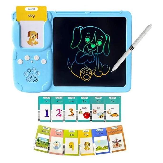 Kiddyz Toys Learning Pad with 112 Cards&LCD Board USB Toy for Kids 3-8 (3 - 8 Jahre) (KIDDYZ)