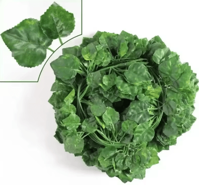 Inspire Picks EverGreen Artificial Ivy Garland Realistic Hanging Vine Decor For Home & Events grapes 2m (1 String)