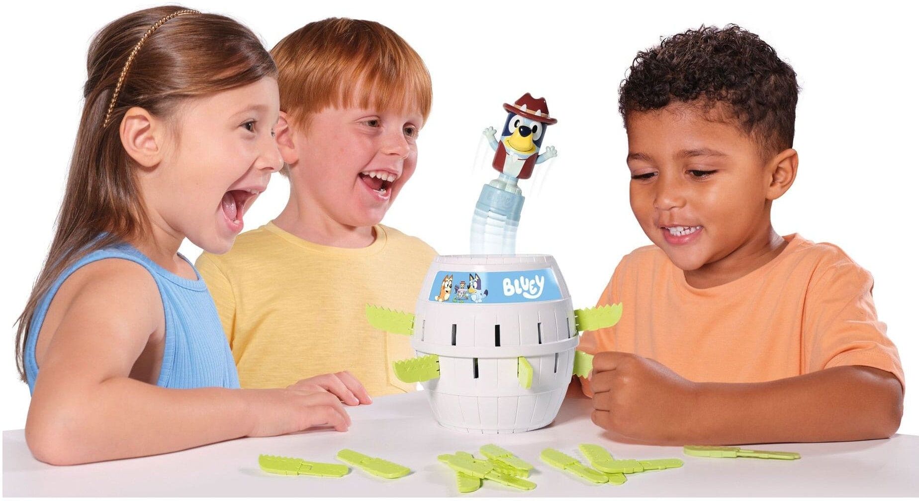 Pop Up Bluey for Kids, Ages 4+, Up to 4 Players by Zuru