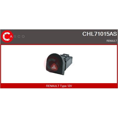 CASCO Warnblinkschalter chl71015as für RENAULT