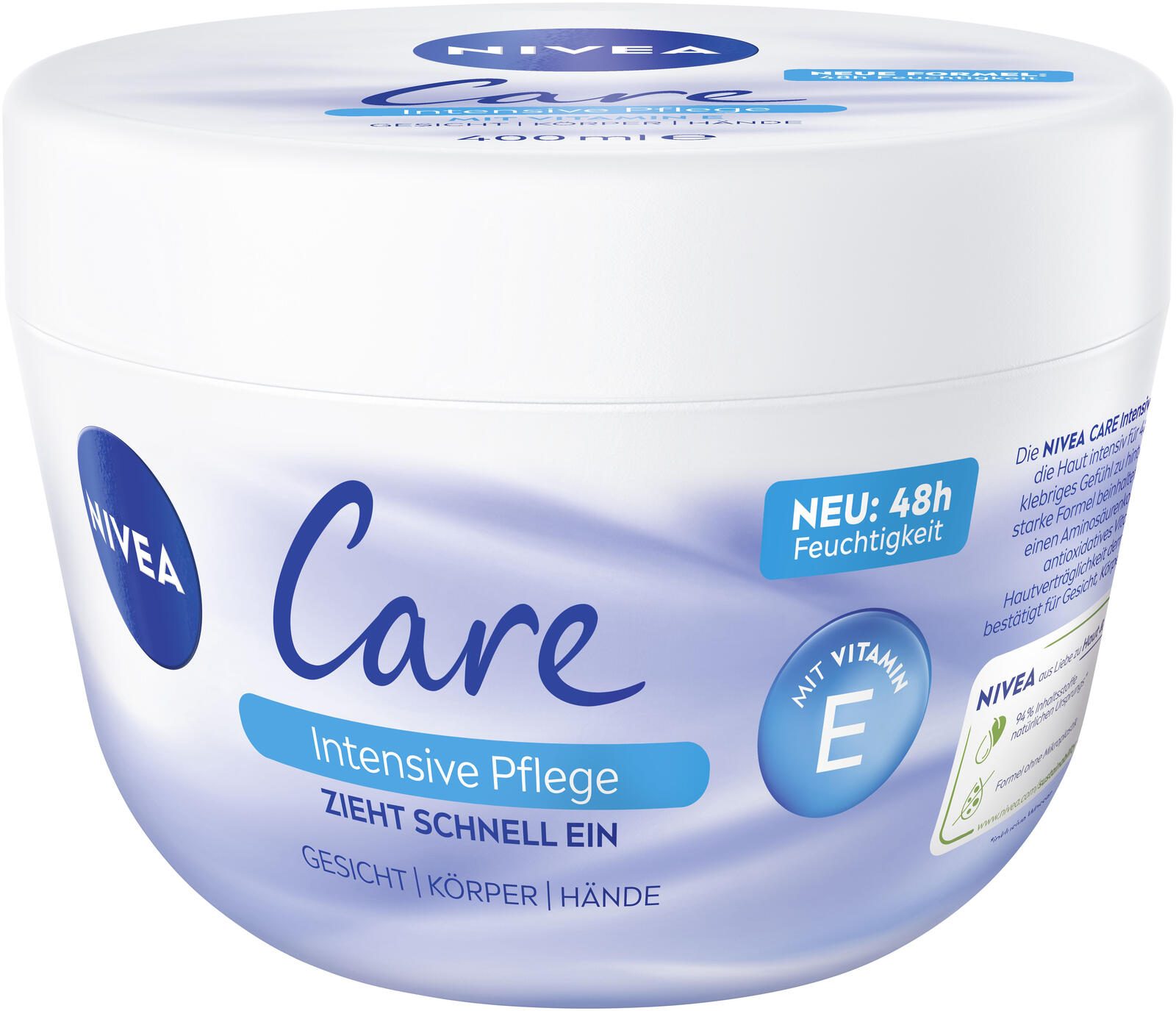 NIVEA Care Hautcreme 400,0 ml 80134
