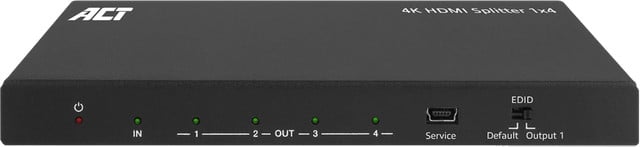 ACT AC7832 1 naar 4 HDMI Splitter