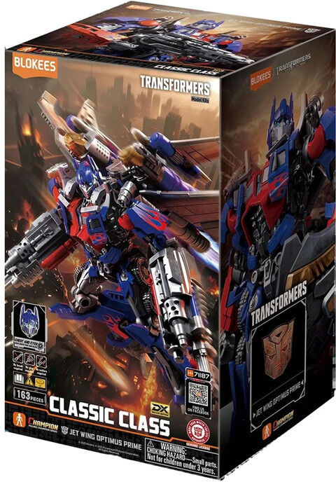 Blokees Transformers Classic Class 21 : Movie 3 Jet Wing Optimus Prime