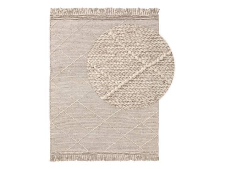 Tapis de laine beige 80x150