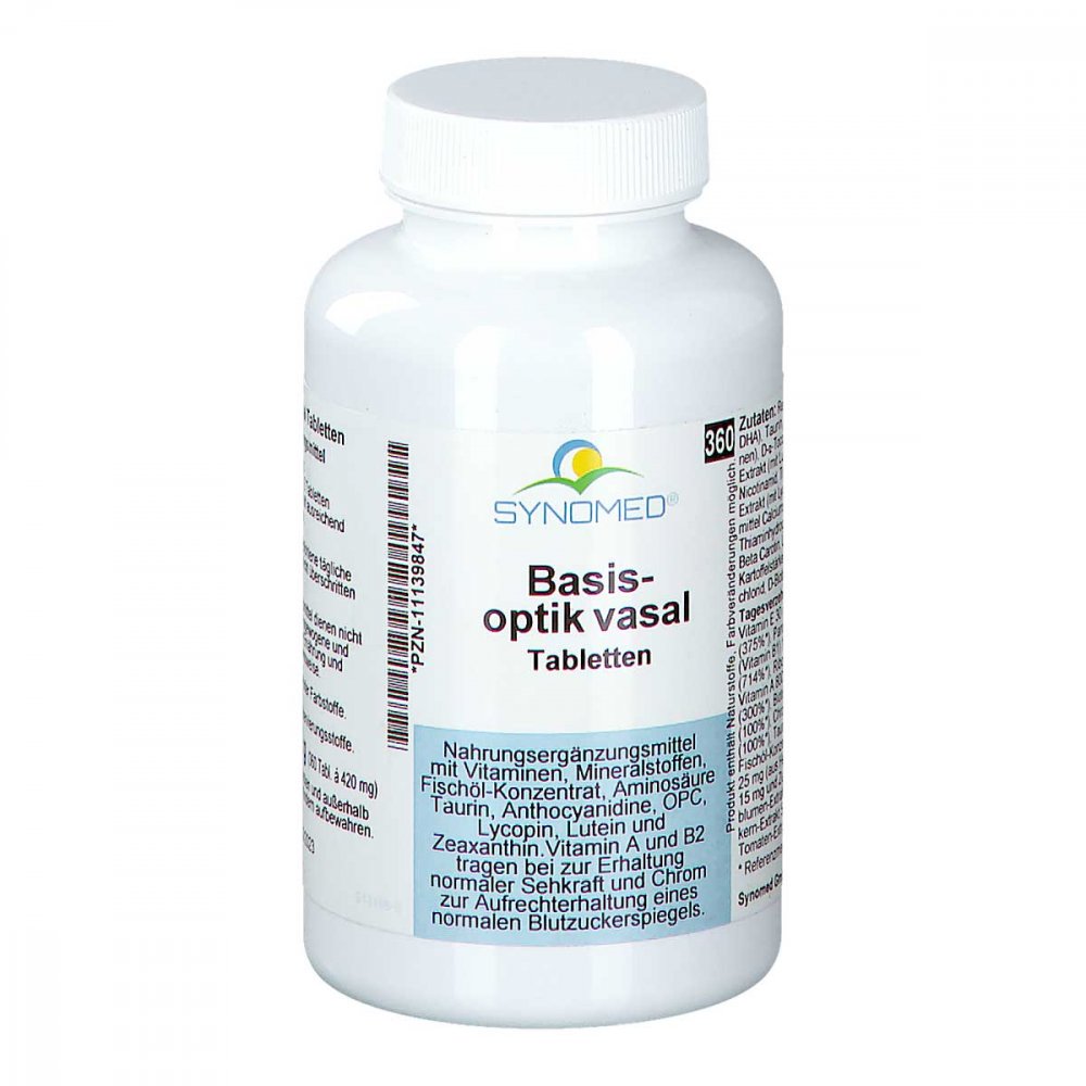 Synomed GmbH Basis Optik vasal Tabletten 11139847