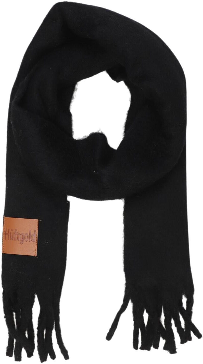 hüftgold berlin Damen Schal oder Tuch, Schwarz, Synthetik - Second Hand