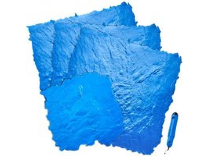 VEVOR Betonstempelmatte, 36 x 36 Zoll und 18 x 18 Zoll, 4 Stück Betonstrukturhaut Polyurethan-Stempel Steinfliesen-Strukturmatte, Schieferbodenabdruck Nahtlose Stempel-Betonformen für dekorative Außenbereiche