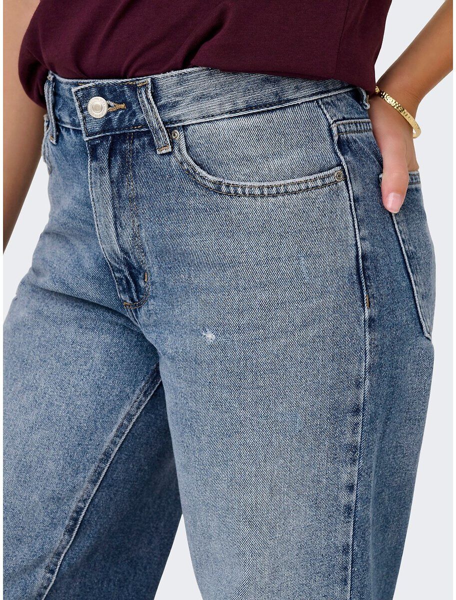 ONLY Jean large avec rebords