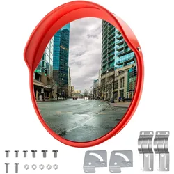 Wiltec, Sicherheitsspiegel, Sicherheitsspiegel 75cm Verkehrsspiegel Panoramaspiegel Überwachungsspiegel (10 x 75 cm)