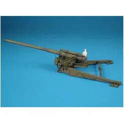 Hauler M1 8inch gun IN FIRE POSITION