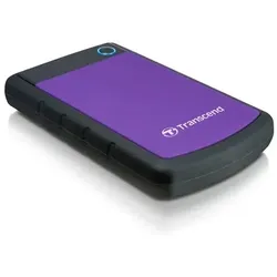 Transcend StoreJet 25H3P (USB 3.0), 2TB Externe Festplatte 5400 RPM 2.5" Micro-USB B 3.2 Gen 1 (3.1 Gen 1) Schwarz, Violett