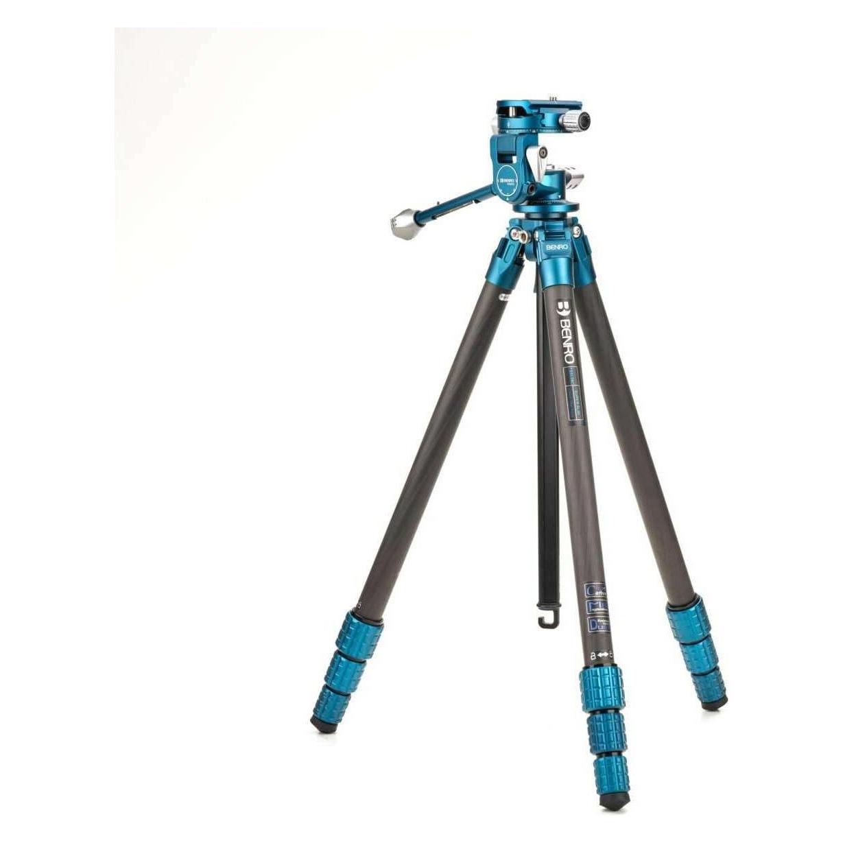 Benro TSSL08CPHVF2 SuperSlim Carbon Video Stativ Kit (Carbon) (TSSL08CPHVF2)