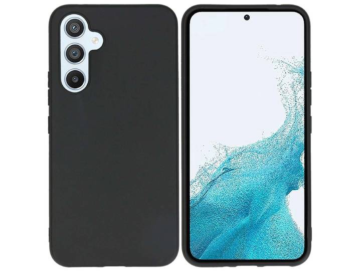 Accezz Color Backcover Samsung Galaxy A54 (5G) Telefoonhoesje Zwart