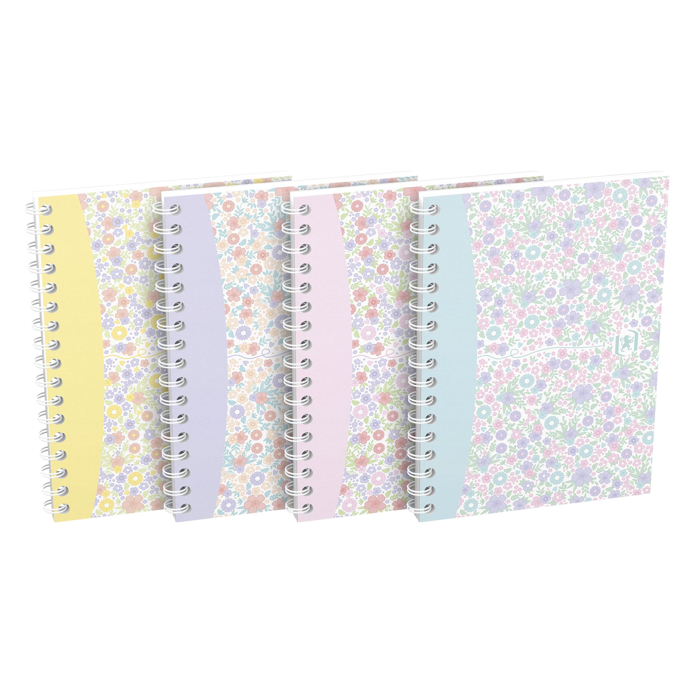 Oxford FORME FLORAL - Collegeblock (A6, Kariert) (400094826)