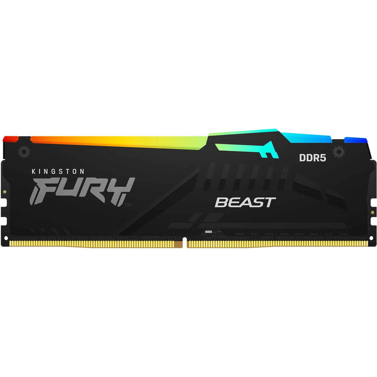 32GB Kingston FURY Beast RGB DDR5-5200 DIMM CL40 Single