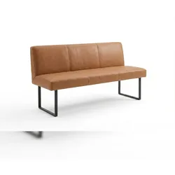 KAWOLA Esszimmerbank ELEEN Leder cognac 143cm