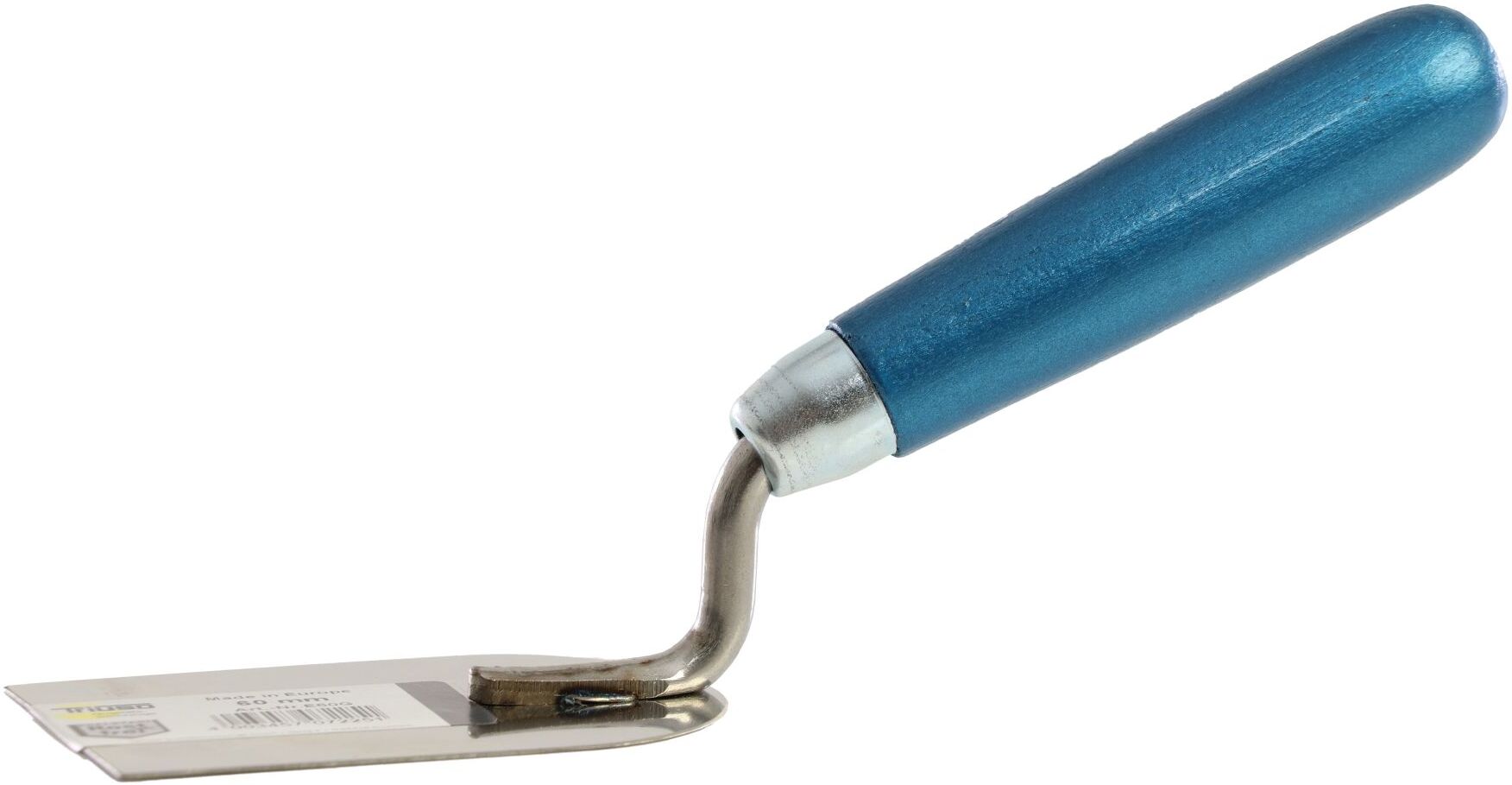 TRIUSO Gipserspachtel mit blauem Holzgriff, Blattbreite 60 mm