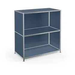 Aktenregal System 4 Metall Violettblau