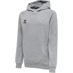 hummel MOVE Grid Hoodie Kinder 2006 - grey melange 140